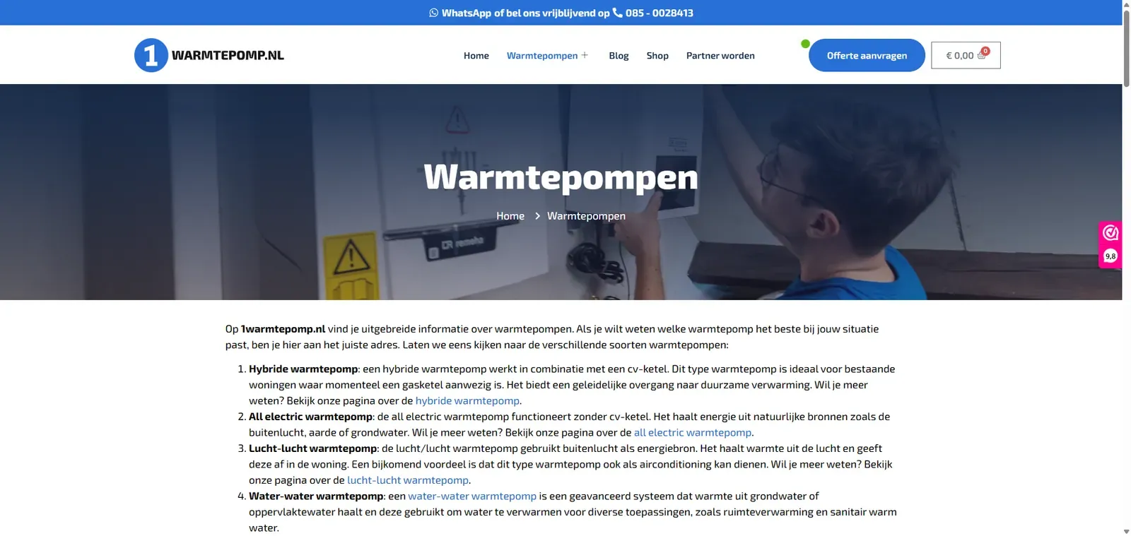 Warmtepompen