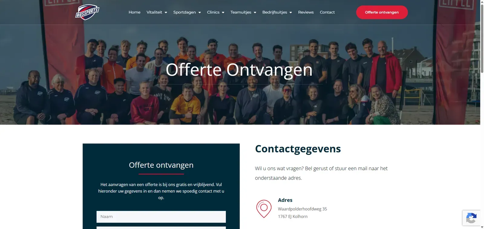 Offerte aanvragen