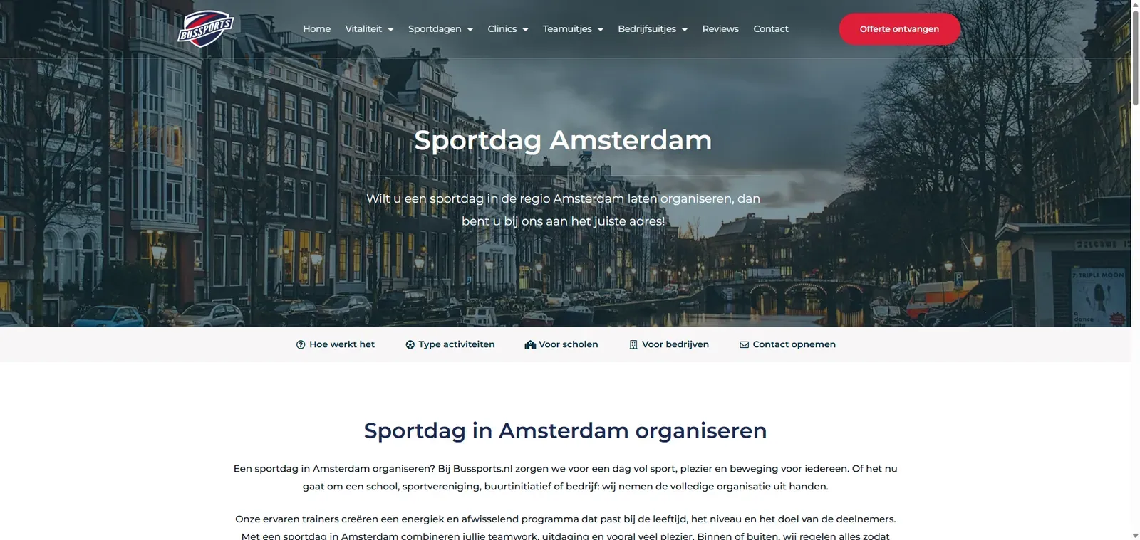 Sportdag Amsterdam