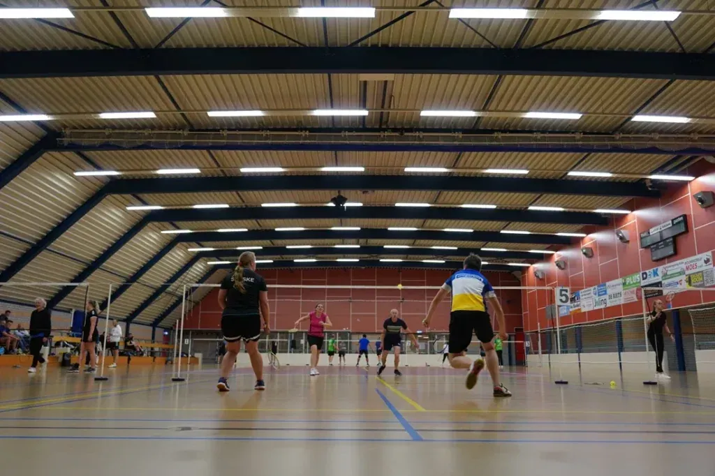 Website van Badminton Dwingeloo, gemaakt door Fijn-Online